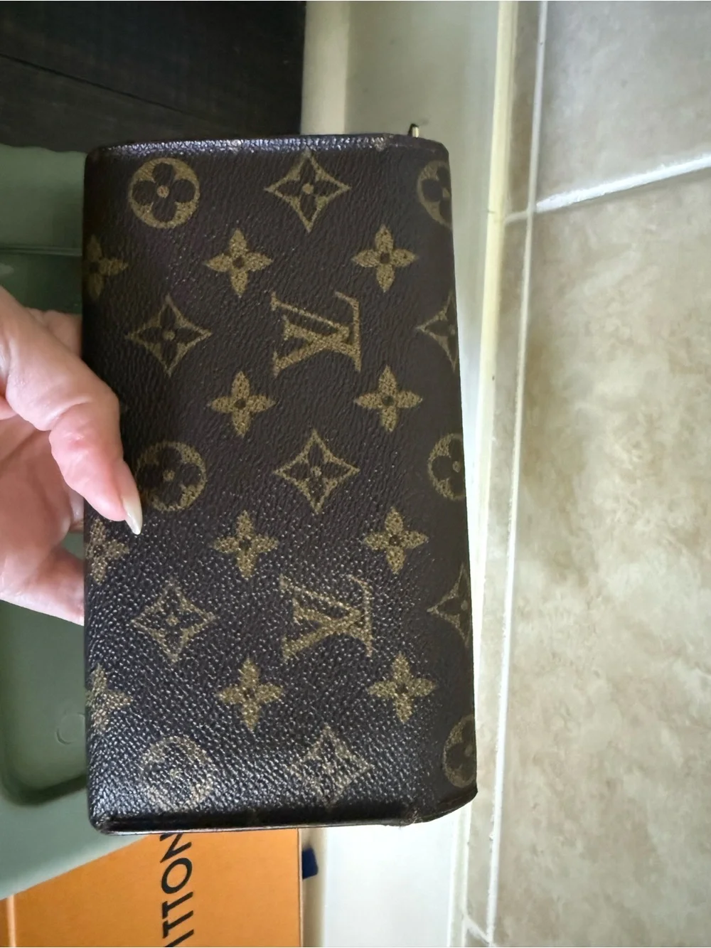 Louis Vuitton Monogram Snap Continental Wallet - Brown & Gold